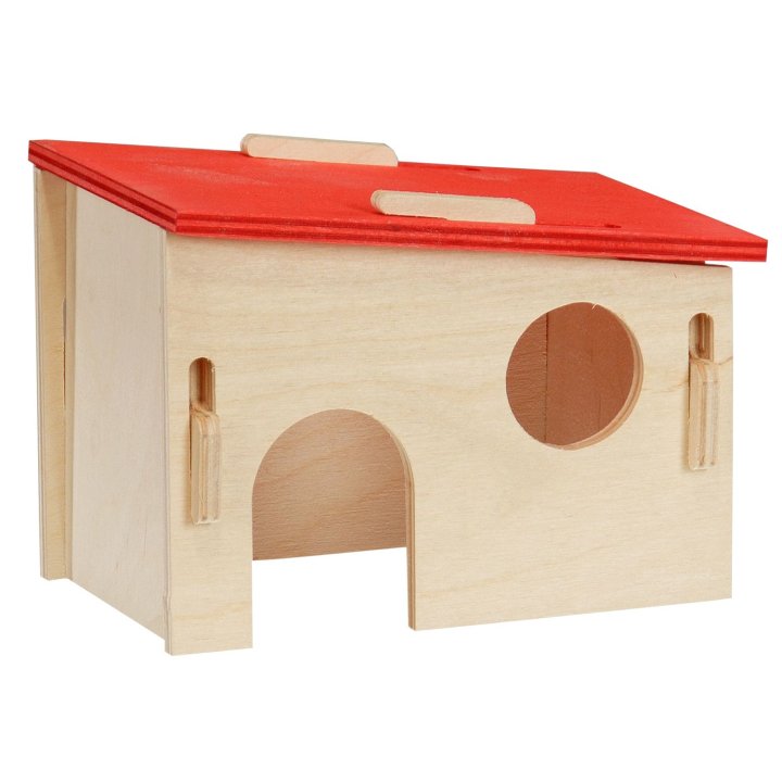 Nagerhaus Kleintierhaus Schlafhaus Hamsterhaus LUCKY 16 x 11,5 x 10,5 cm