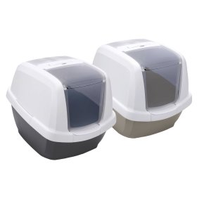 2er Sparpack Katzentoilette Katzenklo Haubentoilette 65 x...